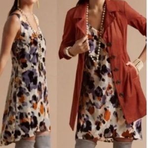 Cabi Radiant Velvet Burnout Slip dress